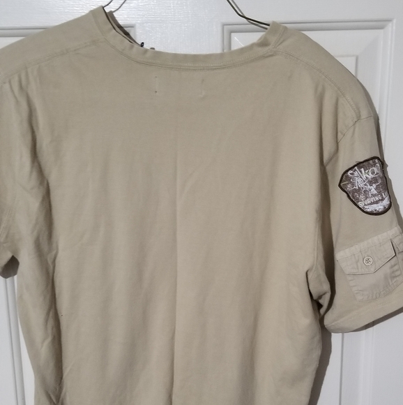 Mens Akoo tshirt size Large - Picture 3 of 4